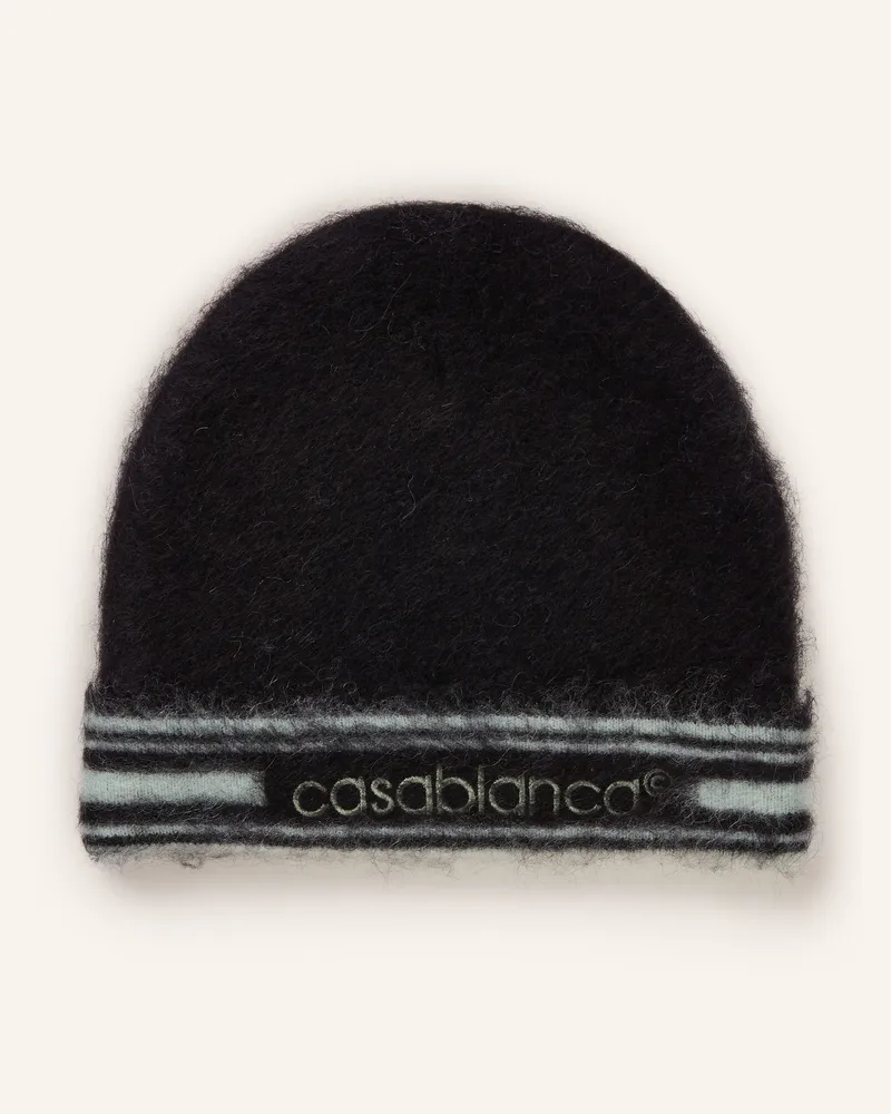 Casablanca Paris Mütze schwarz Schwarz