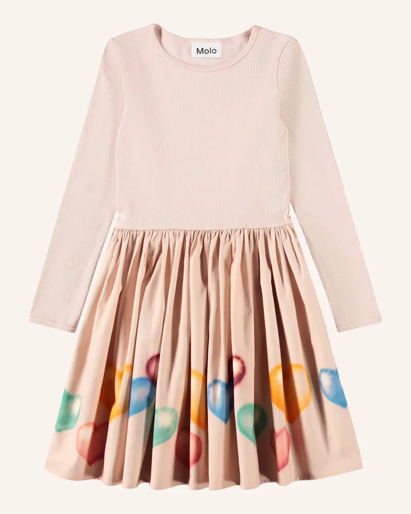 Molo Kleid Im Materialmix rosa Rosé