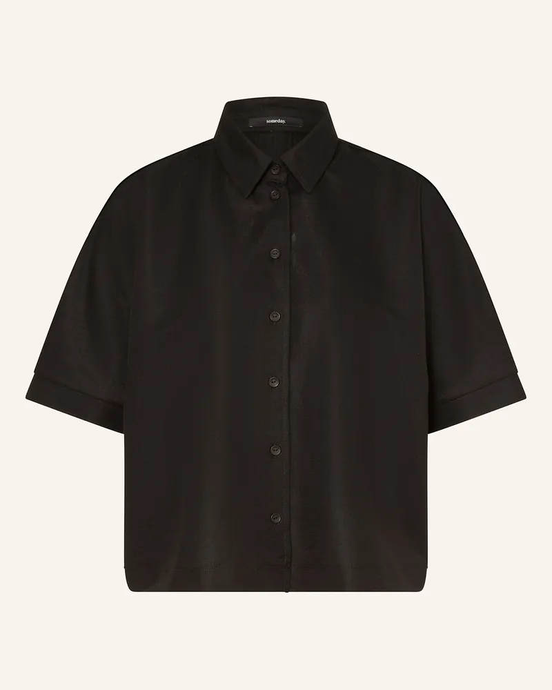 someday. Hemdbluse Zunya schwarz Schwarz