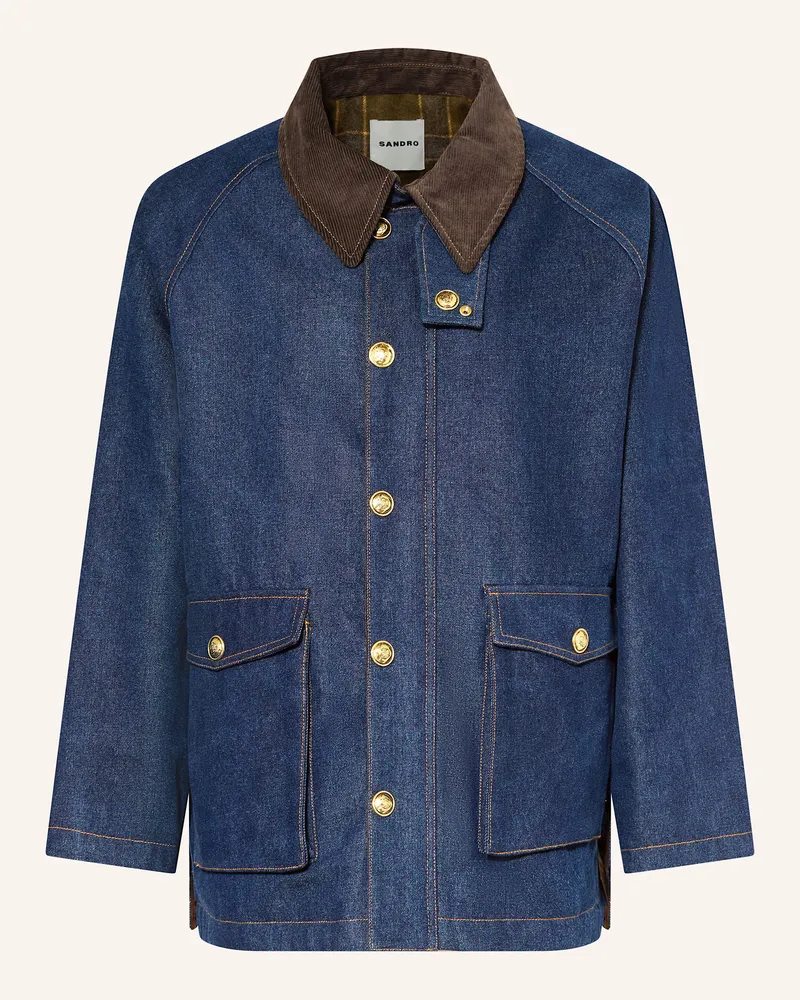 Sandro Jeansjacke Blau