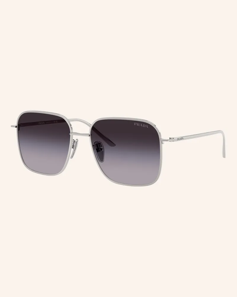 Prada Sonnenbrille Pr c54sd silber Silber