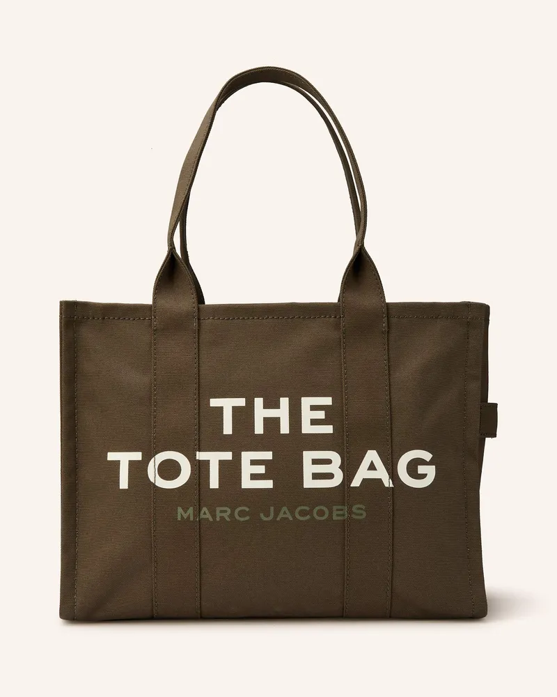 Marc Jacobs Shopper THE LARGE TOTE BAG Dunkelgrün