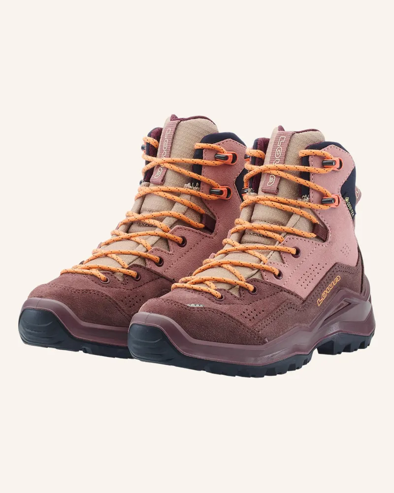 Lowa Outdoor-Schuhe Wandax Gtx Mid Jr rosa Rot