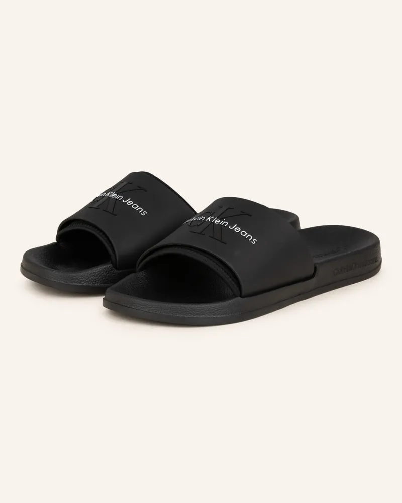 Calvin Klein Pantoletten Schwarz