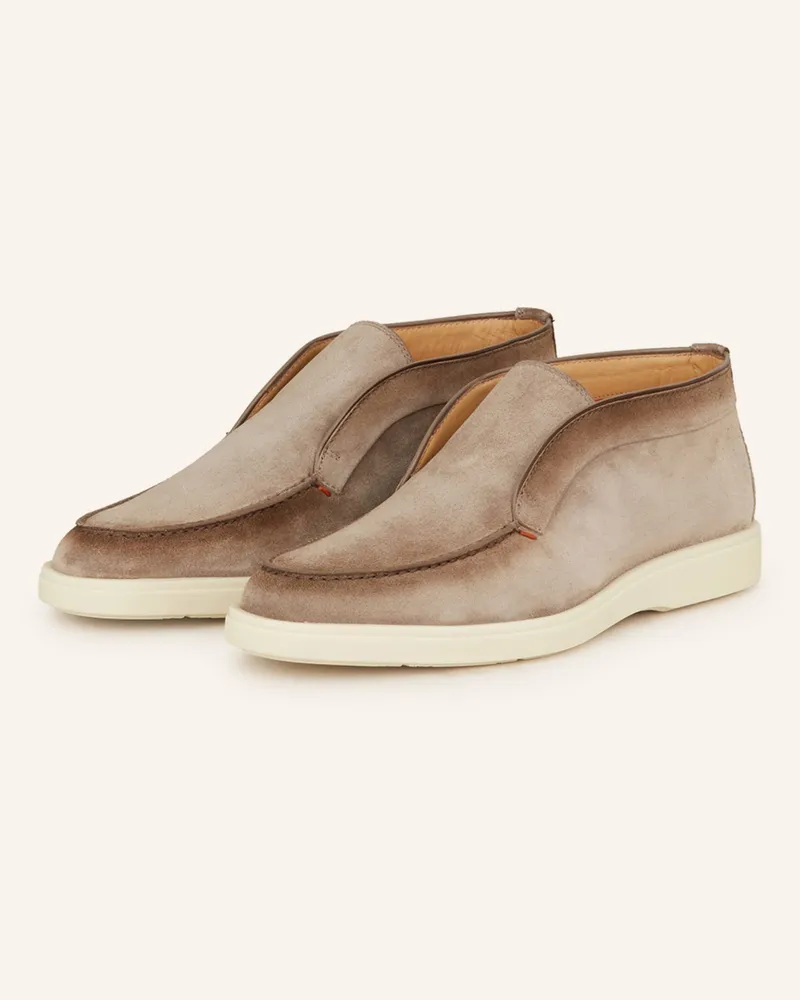 Santoni Desert Boots Braun