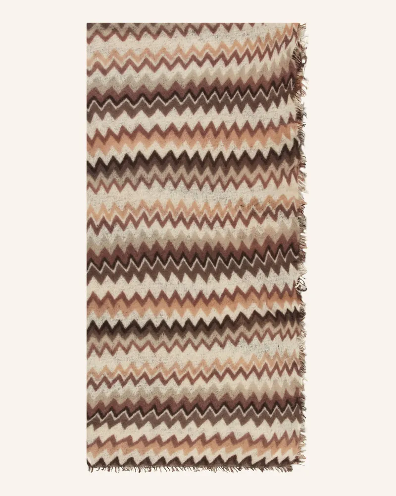 Puschoen Cashmere-Schal Creme