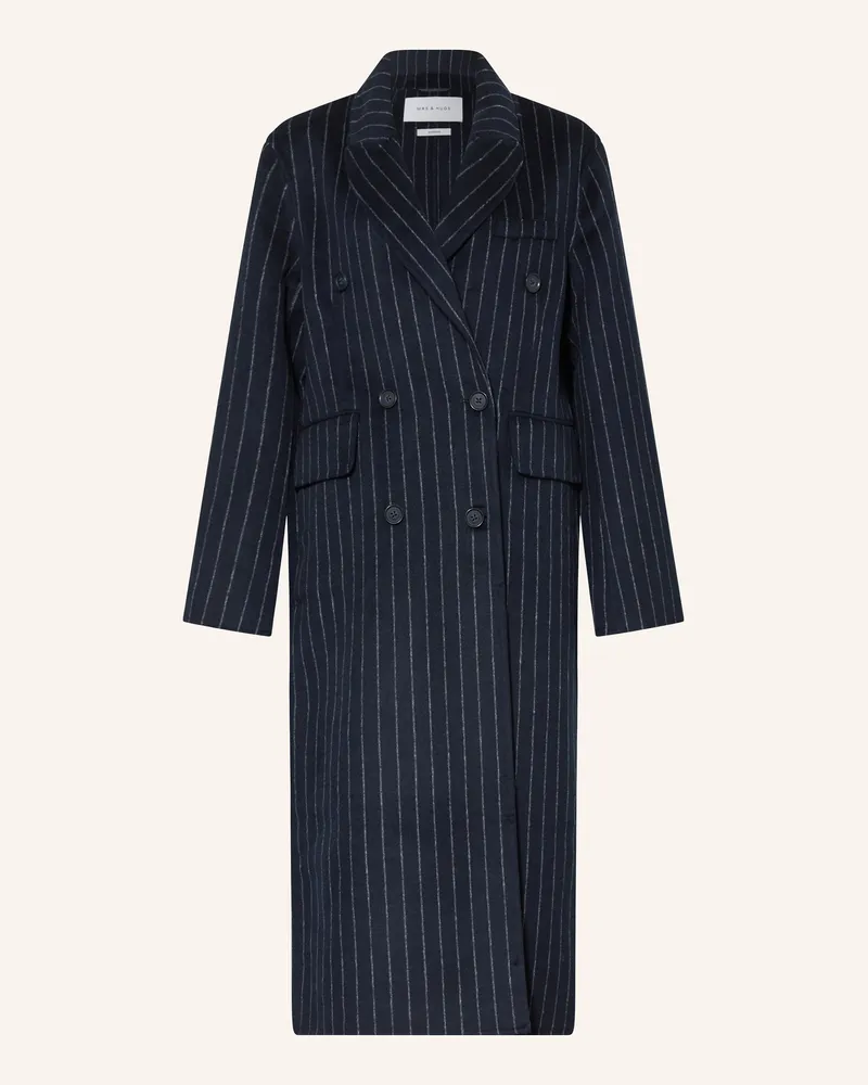 Mrs & HUGS Mantel Dunkelblau