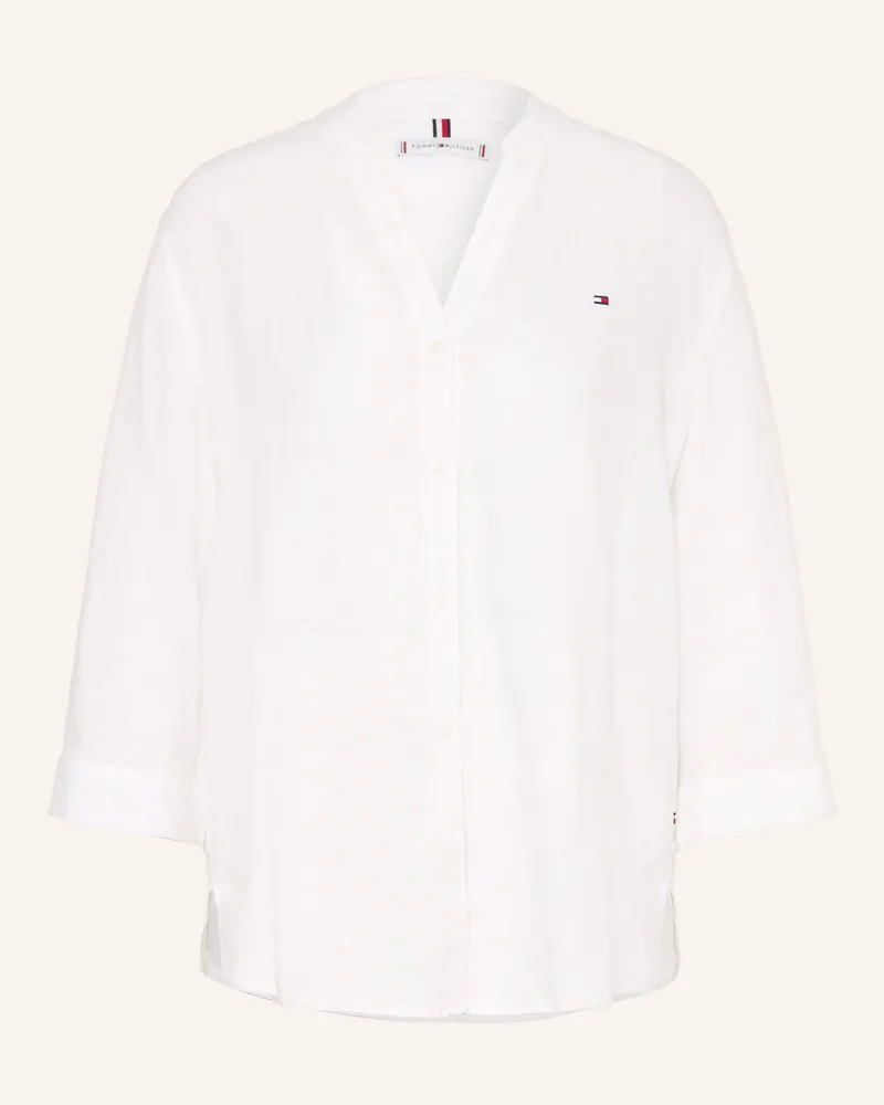 Tommy Hilfiger Leinenbluse Weiss