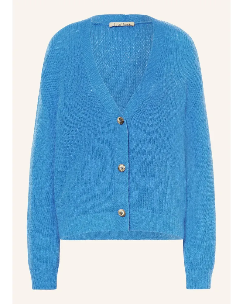 Smith & Soul Strickjacke Blau