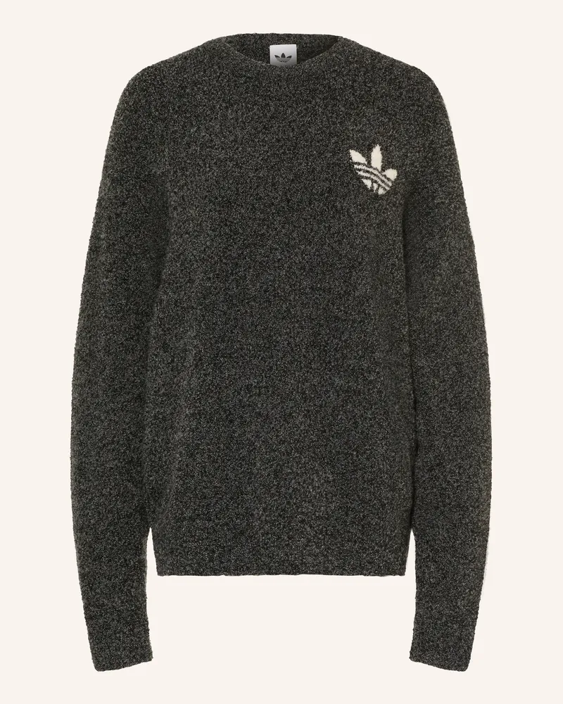 adidas Pullover Knit Essentials grau Dunkelgrau