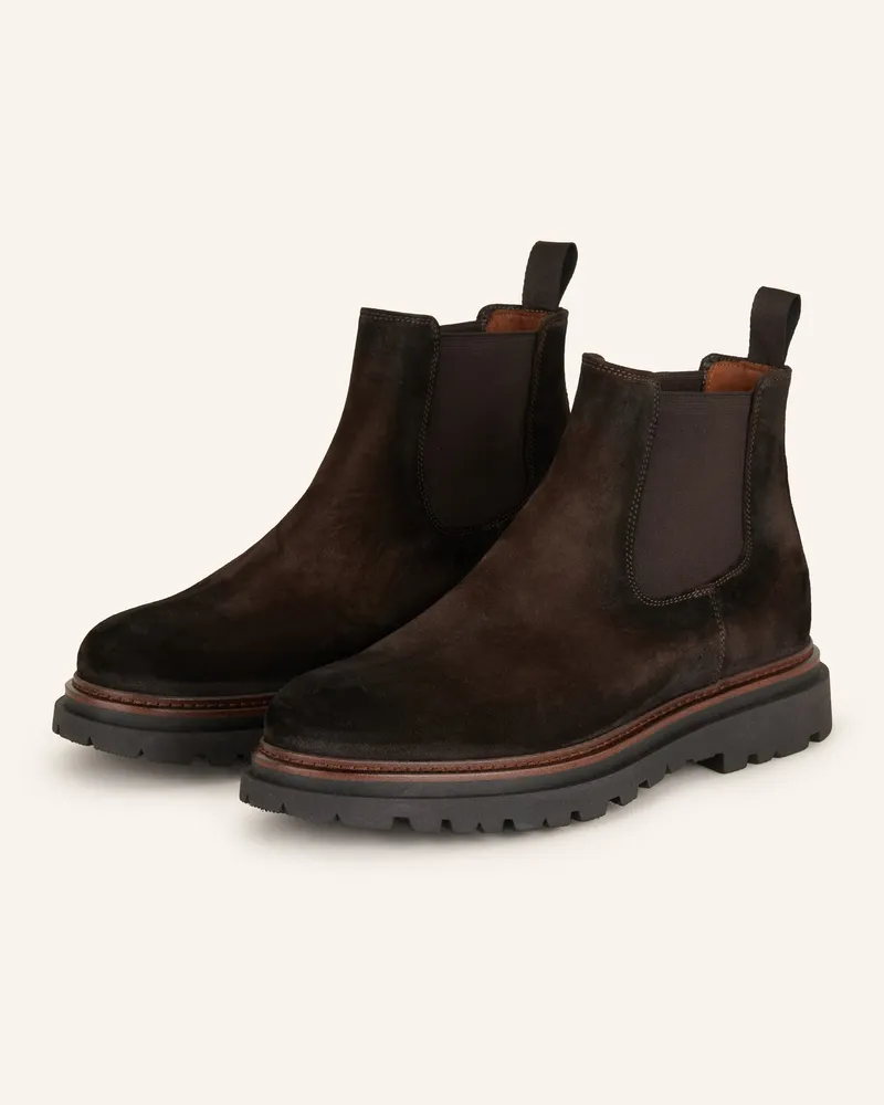 paul Chelsea-Boots Dunkelbraun