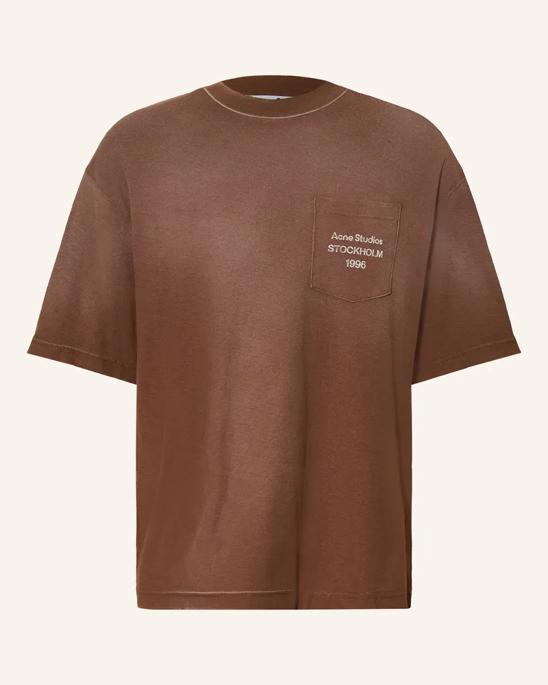 Acne Studios T-Shirt braun Braun
