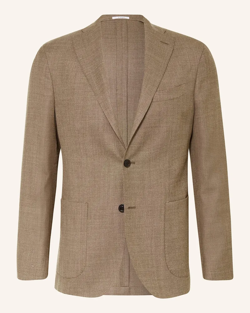 Boglioli Sakko Extra Slim Fit beige Hellbraun