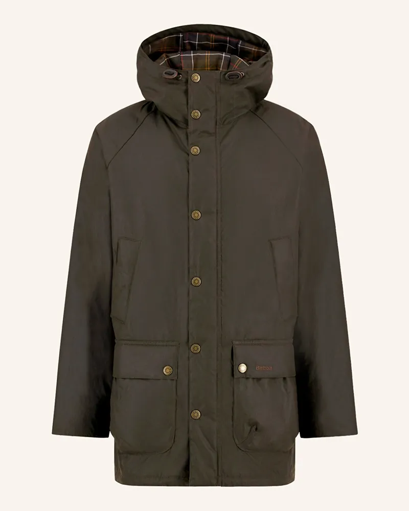 Barbour Parka BEDALE Dunkelbraun