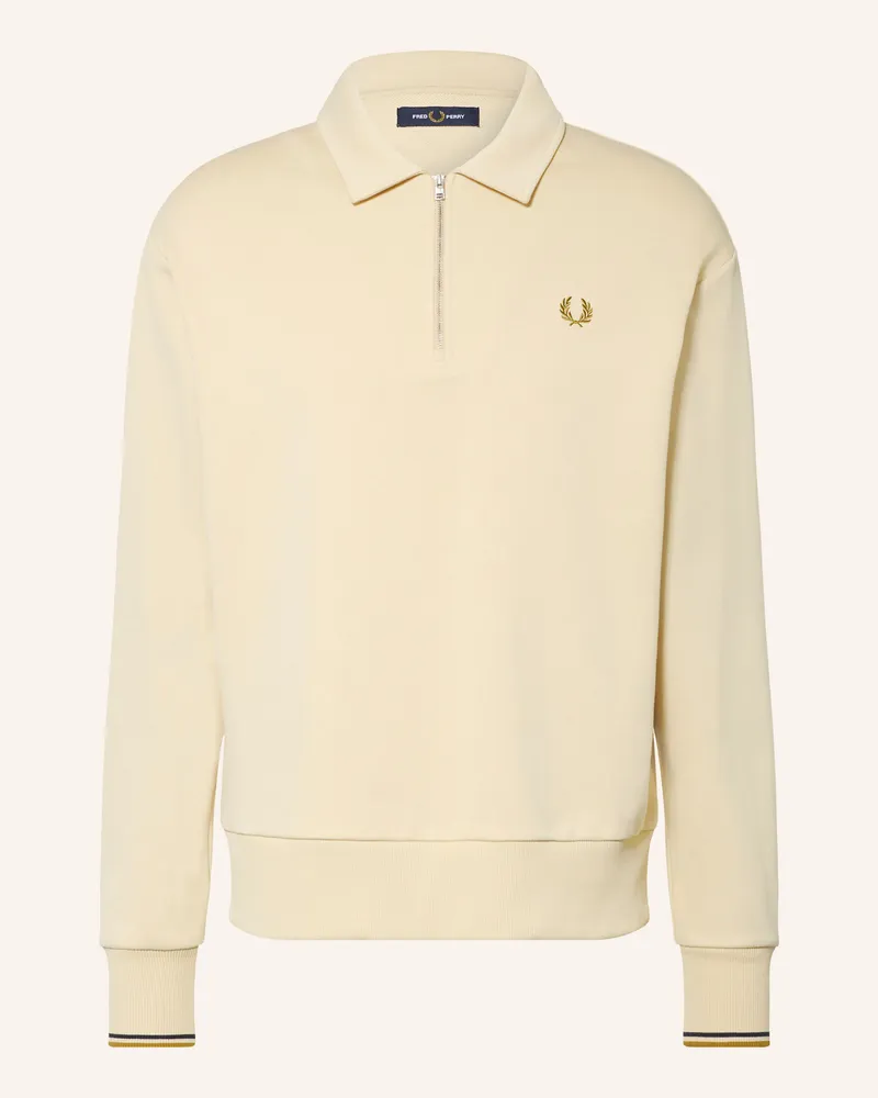 Fred Perry Sweatshirt beige Beige