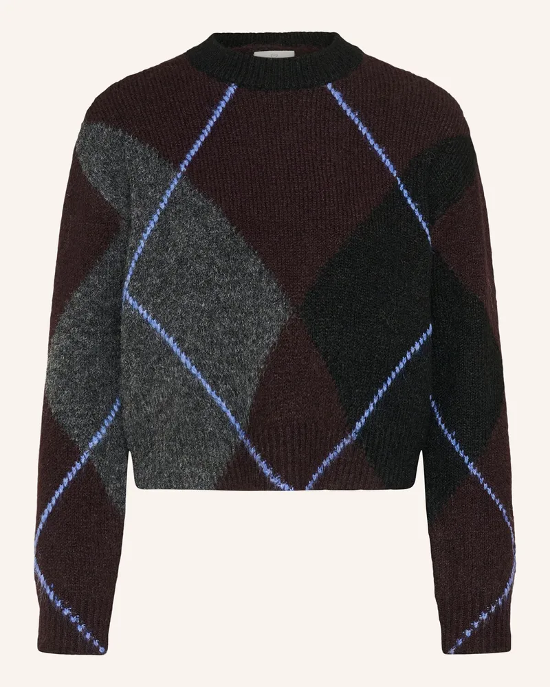 Kaffe Strickshirt Kagrith grau Grau