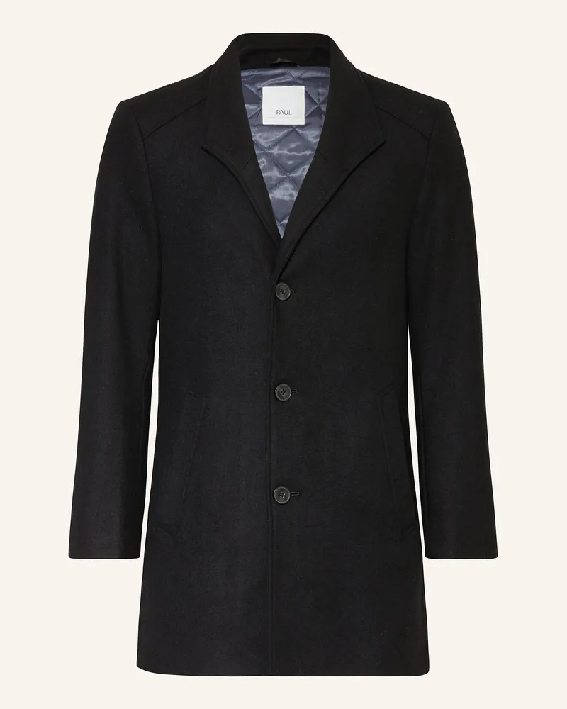 paul Mantel Newton schwarz Schwarz