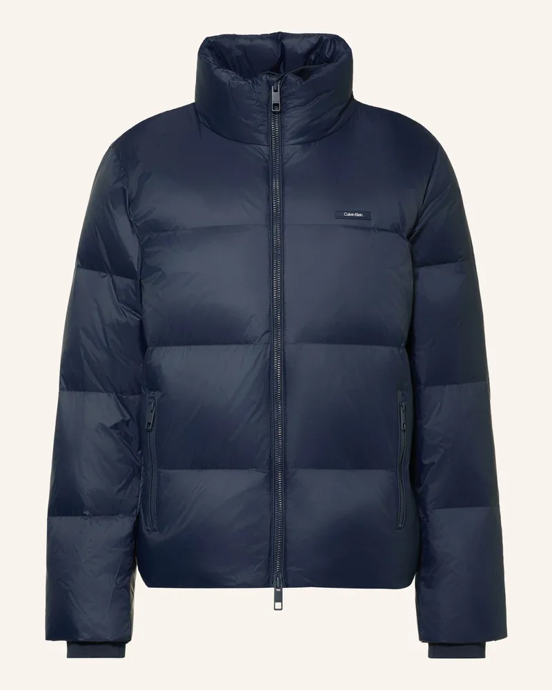 Calvin Klein Daunenjacke blau Dunkelblau