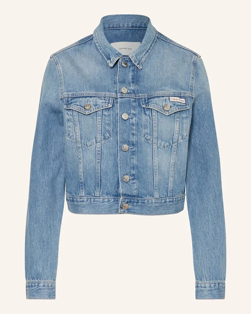 Calvin Klein Cropped-Jeansjacke 1aa