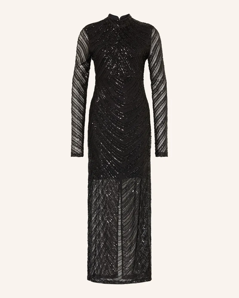Gestuz Kleid Gzseyla Mit Pailletten schwarz Schwarz