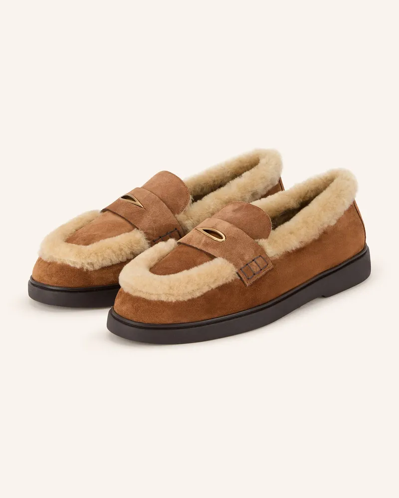 FESTA Milano Loafer DANESA Hellbraun