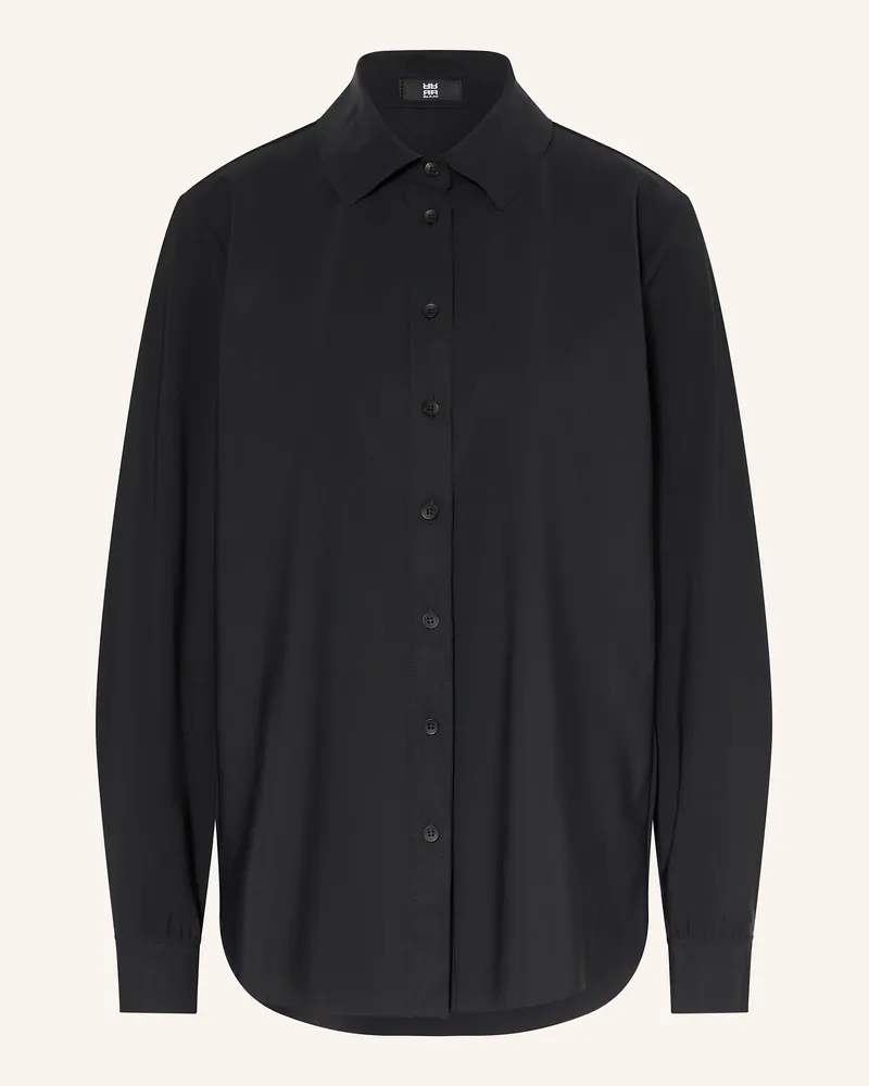 Riani Hemdbluse Aus Jersey schwarz Schwarz