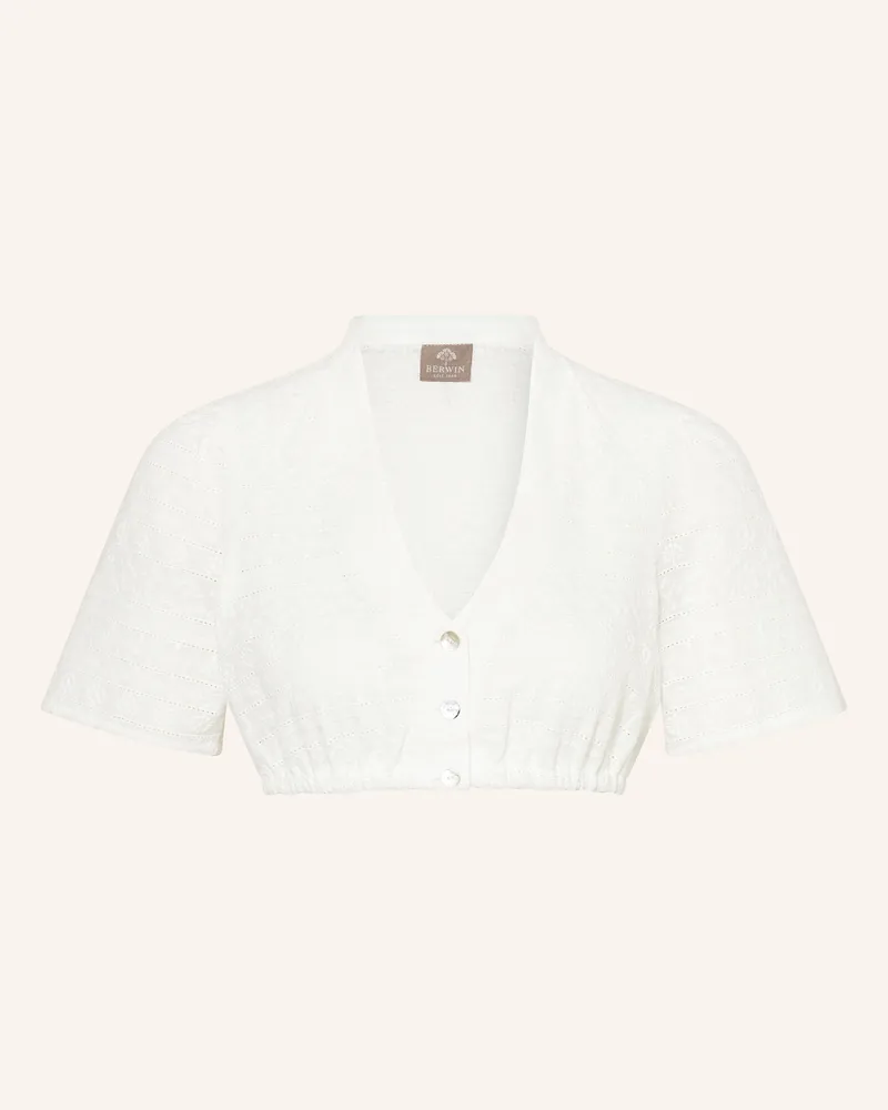 Berwin & Wolff Dirndlbluse weiss Weiss