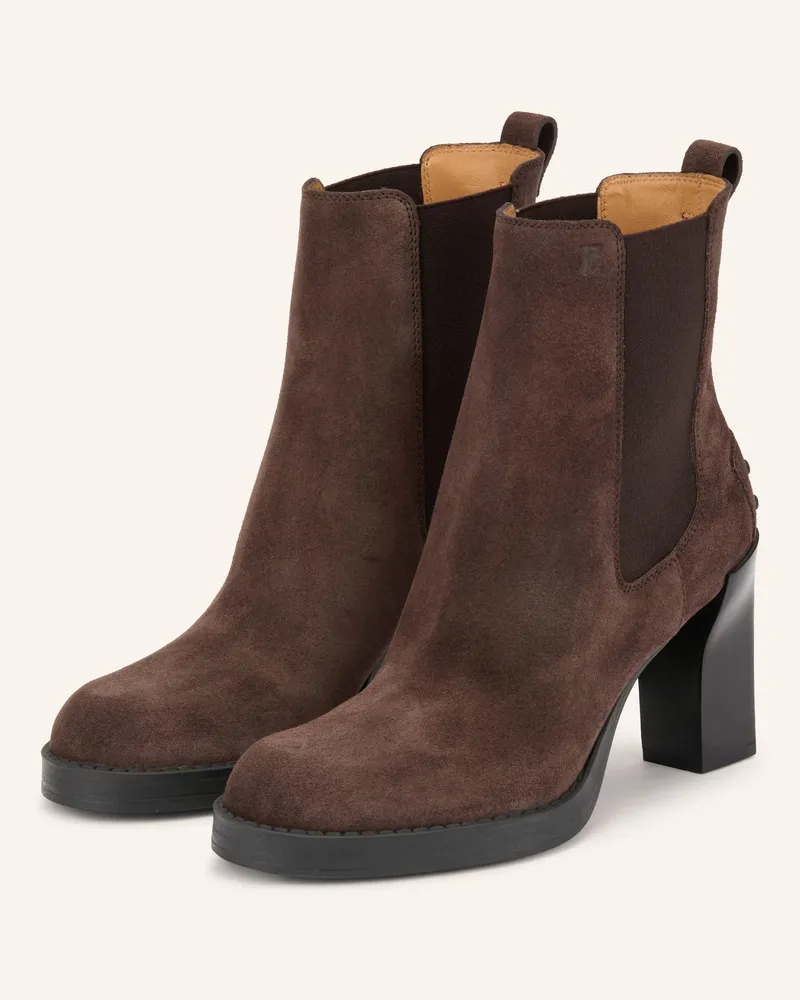 TOD'S Stiefeletten Gomma braun Dunkelbraun