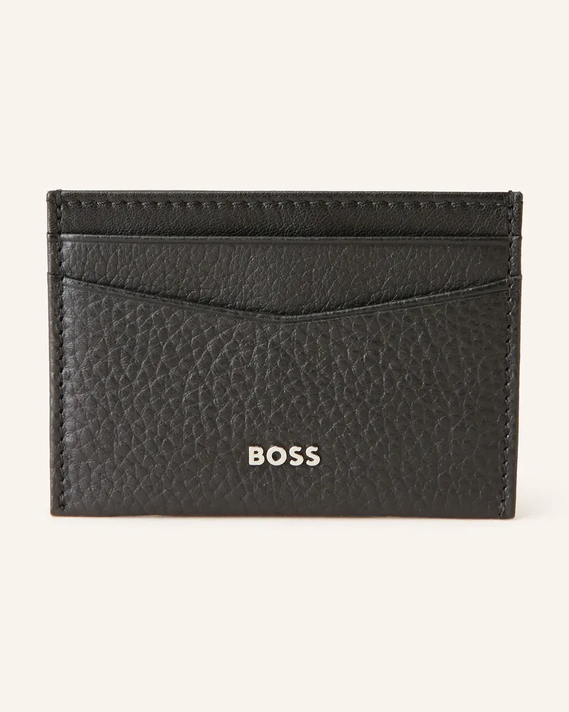 HUGO BOSS Kartenetui New Crosstown schwarz Schwarz