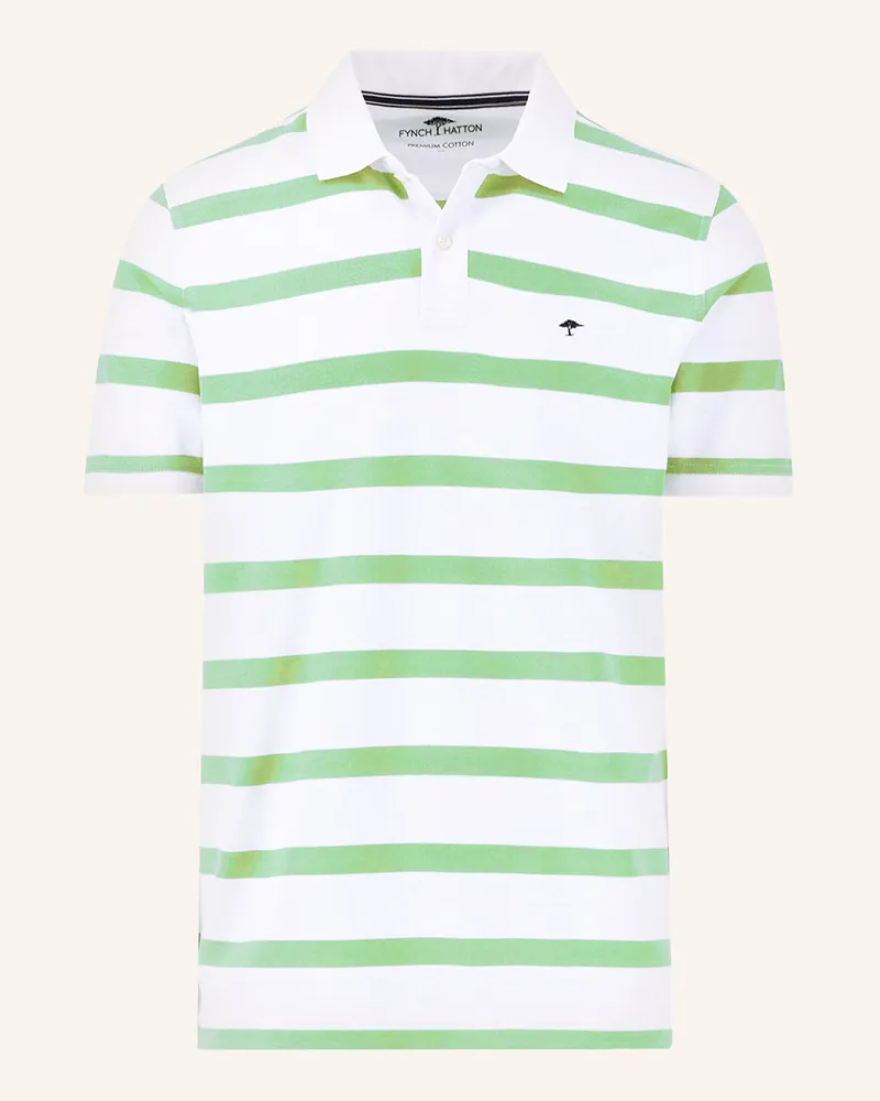 Fynch-Hatton Piqué-Poloshirt Weiss
