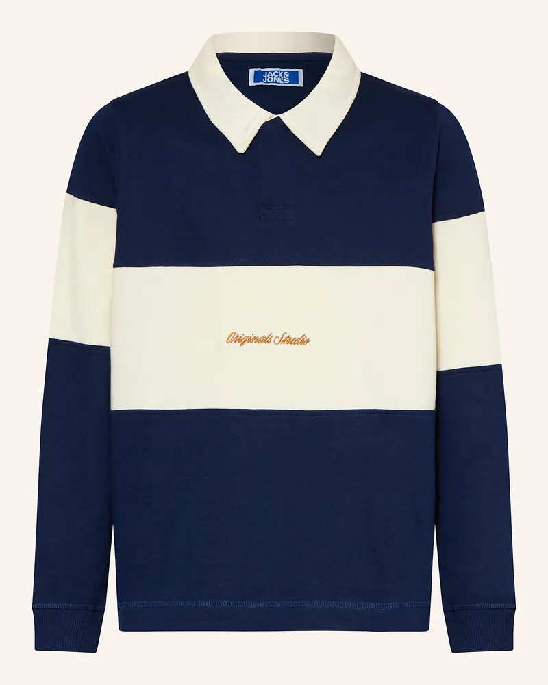 Jack & Jones Rugbyshirt Dunkelblau