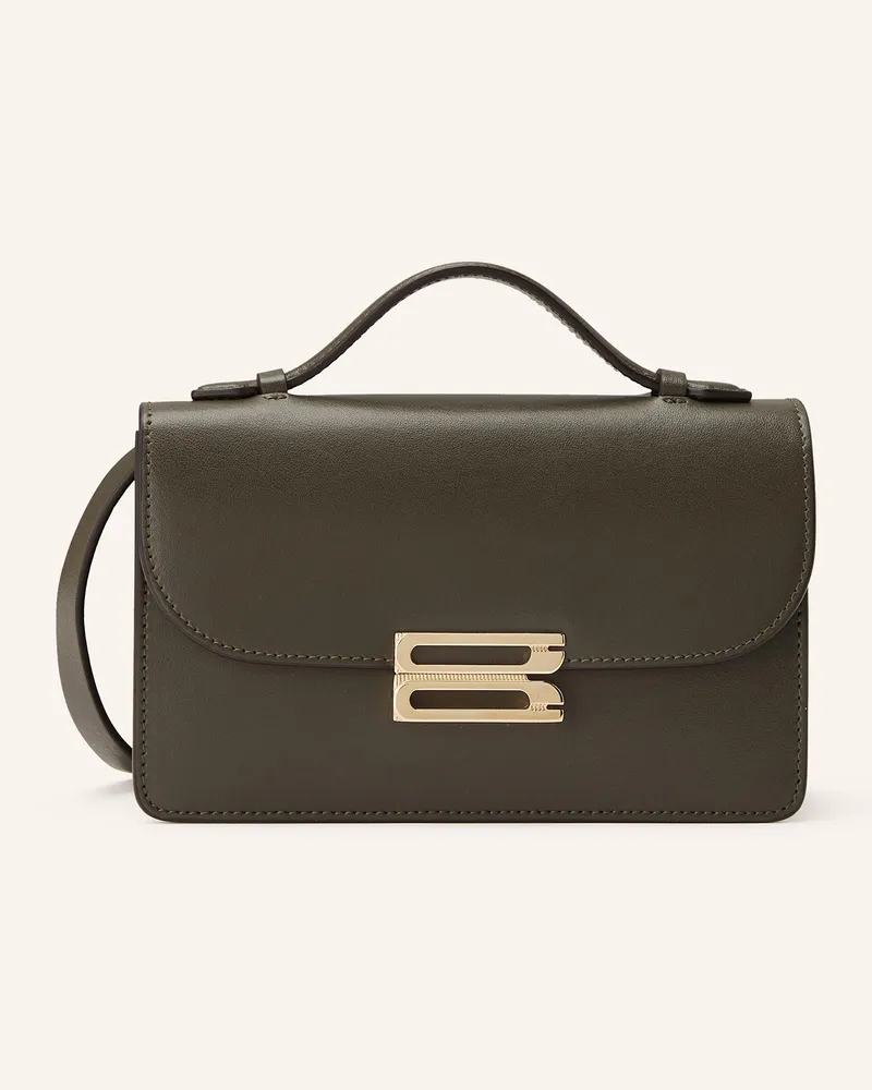 Victoria Beckham Umhängetasche Dorian Mini gruen Oliv