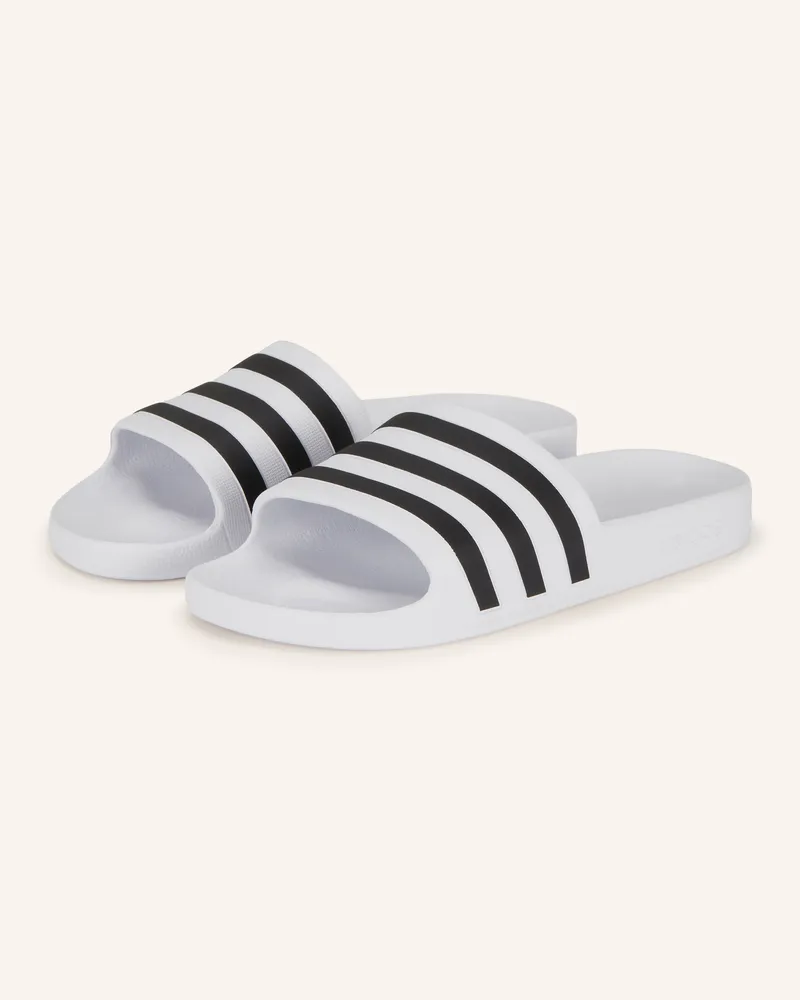 adidas Pantoletten ADILETTE AQUA Weiss