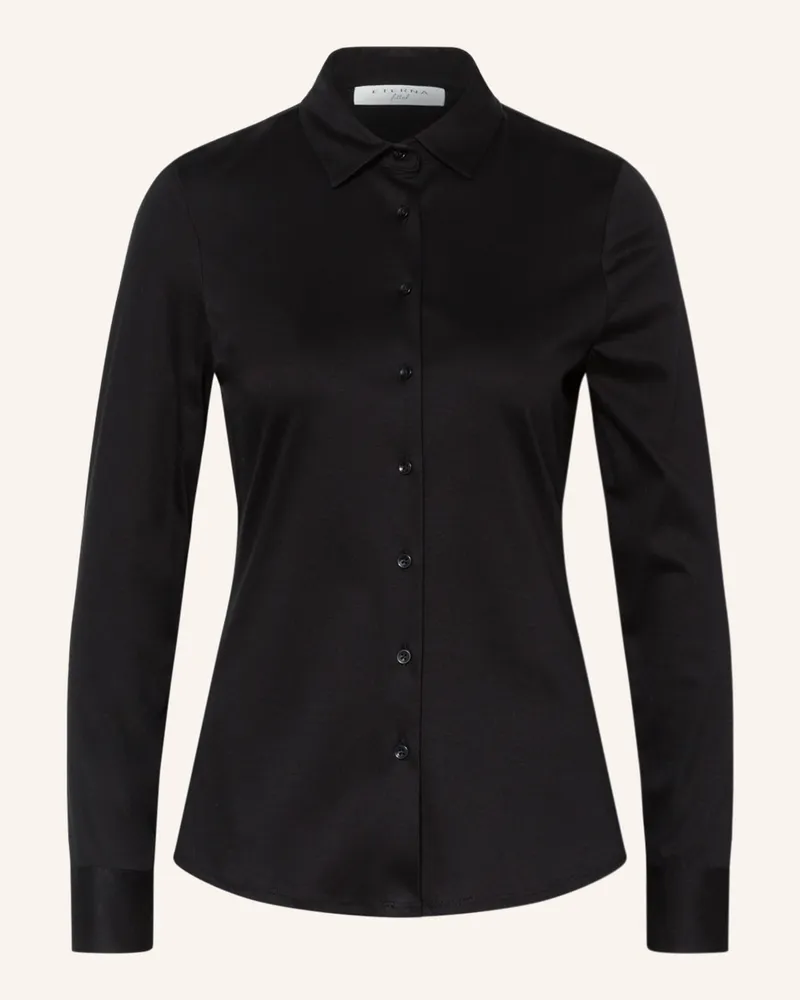 Eterna Hemdbluse Schwarz