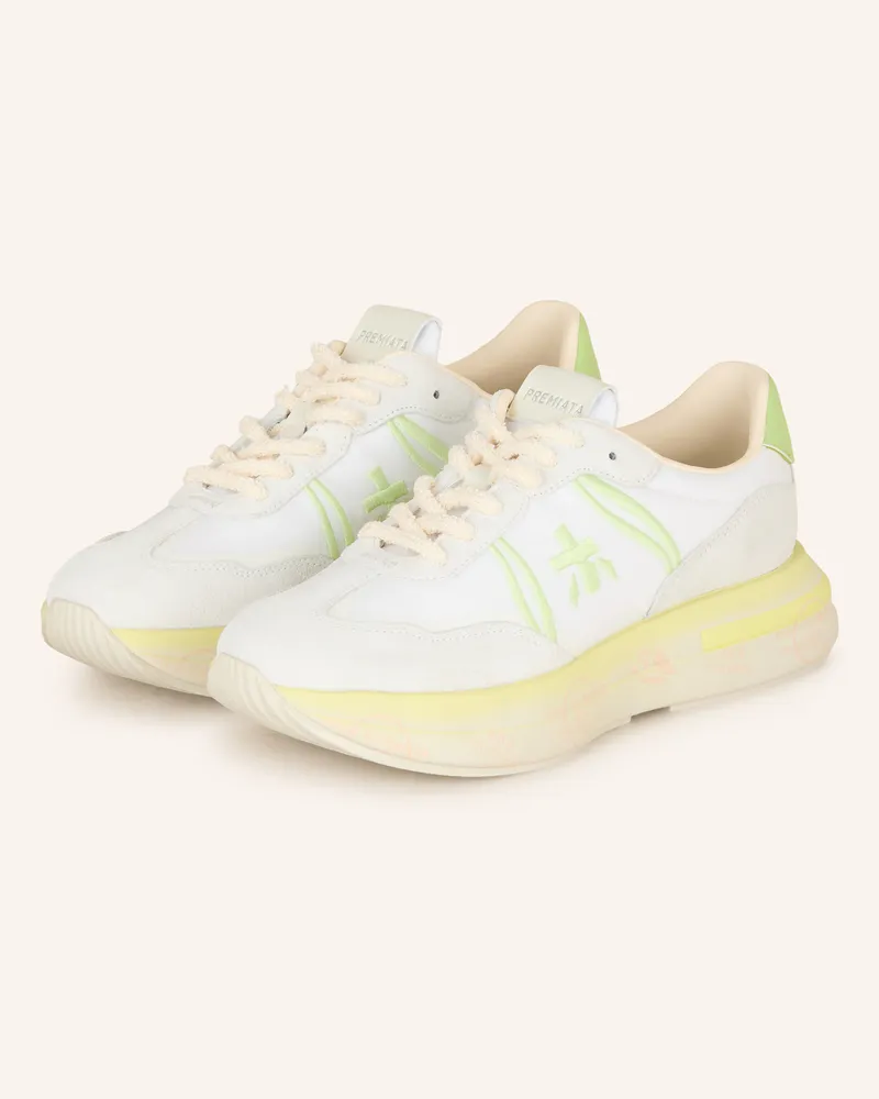 Premiata Sneaker CASSIE Weiss