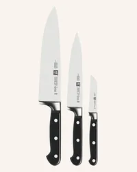 Zwilling 3-tlg. Messer-Set Schwarz