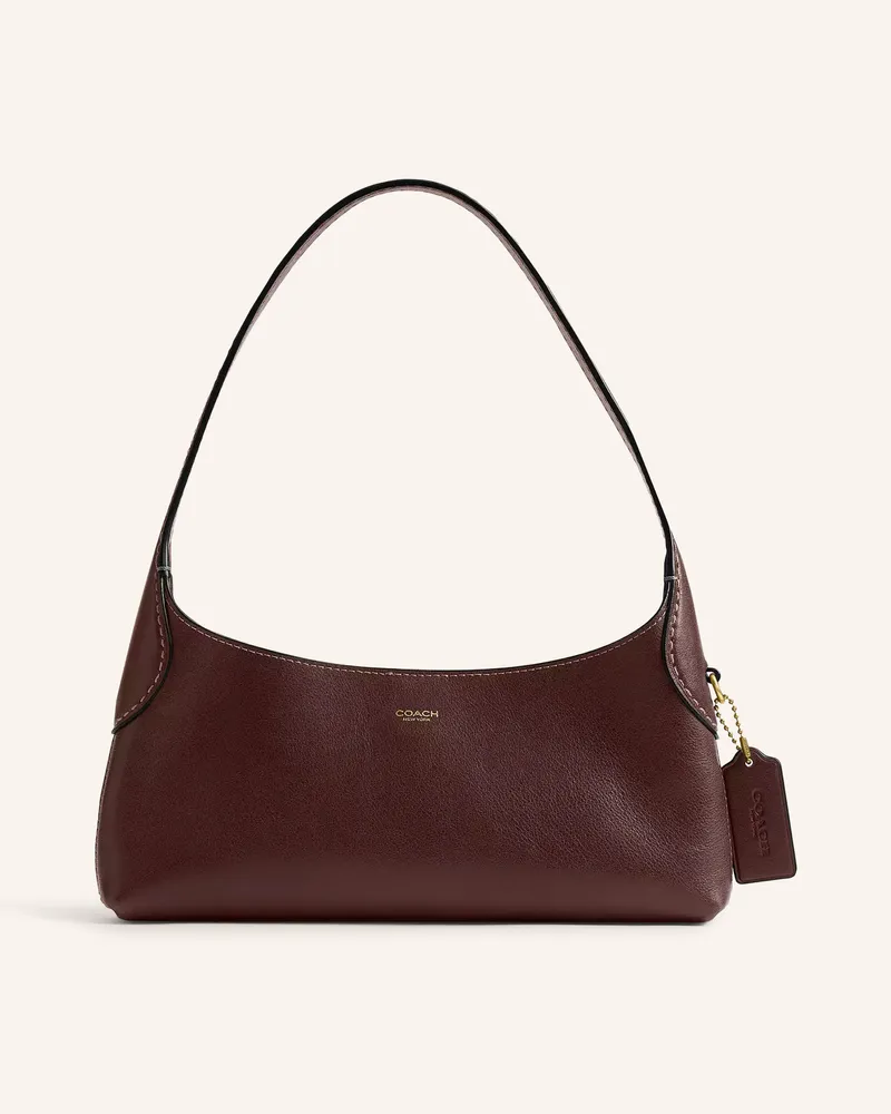 Coach Schultertasche Brooklyn 26 braun Dunkelbraun