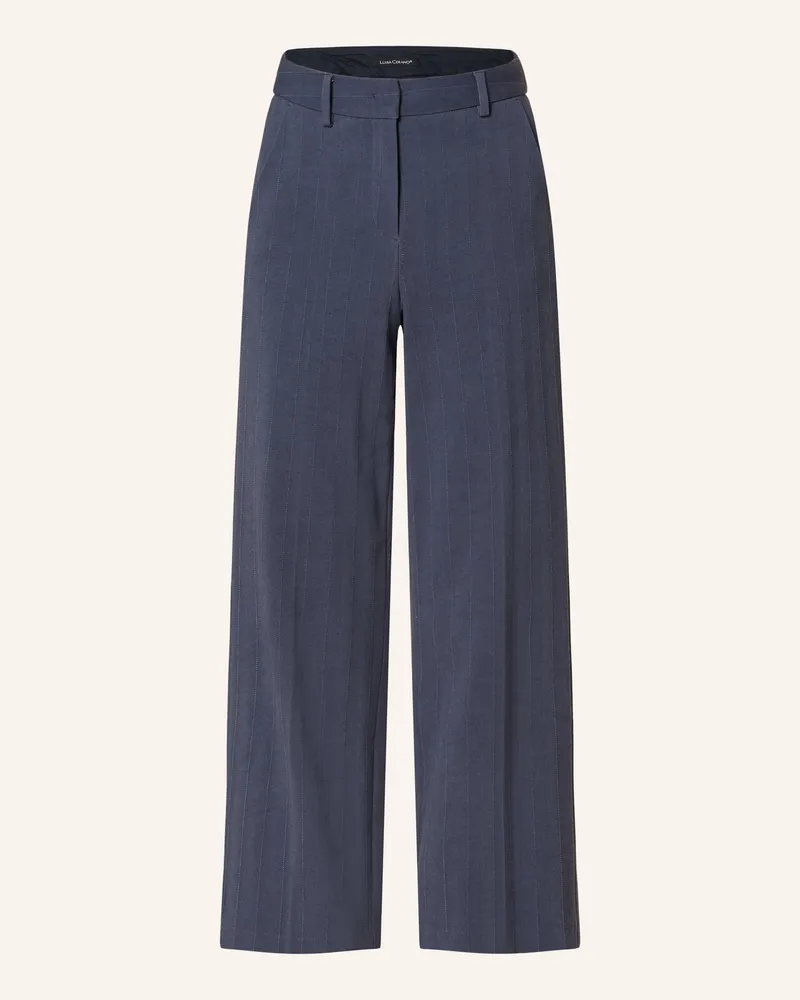 Luisa Cerano Marlenehose Blau