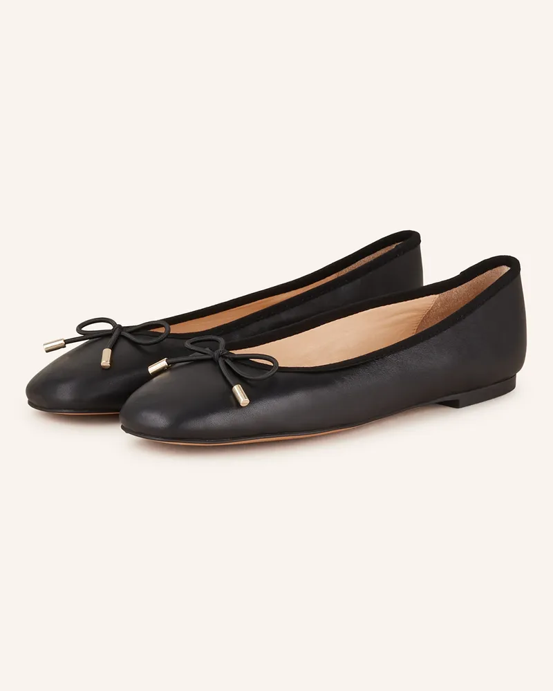Inuovo Ballerinas CARREE Schwarz