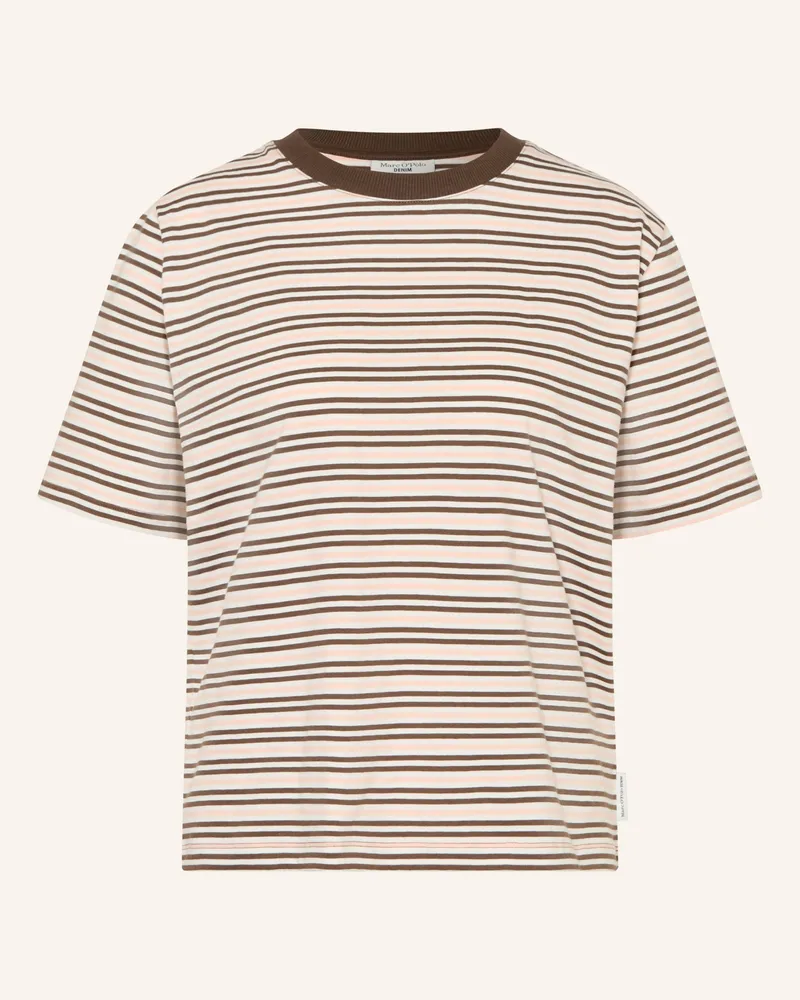 Marc O'Polo T-Shirt braun Braun