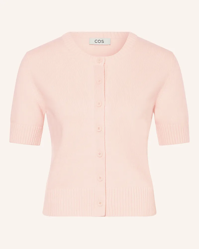 COS Strickjacke Hellrosa