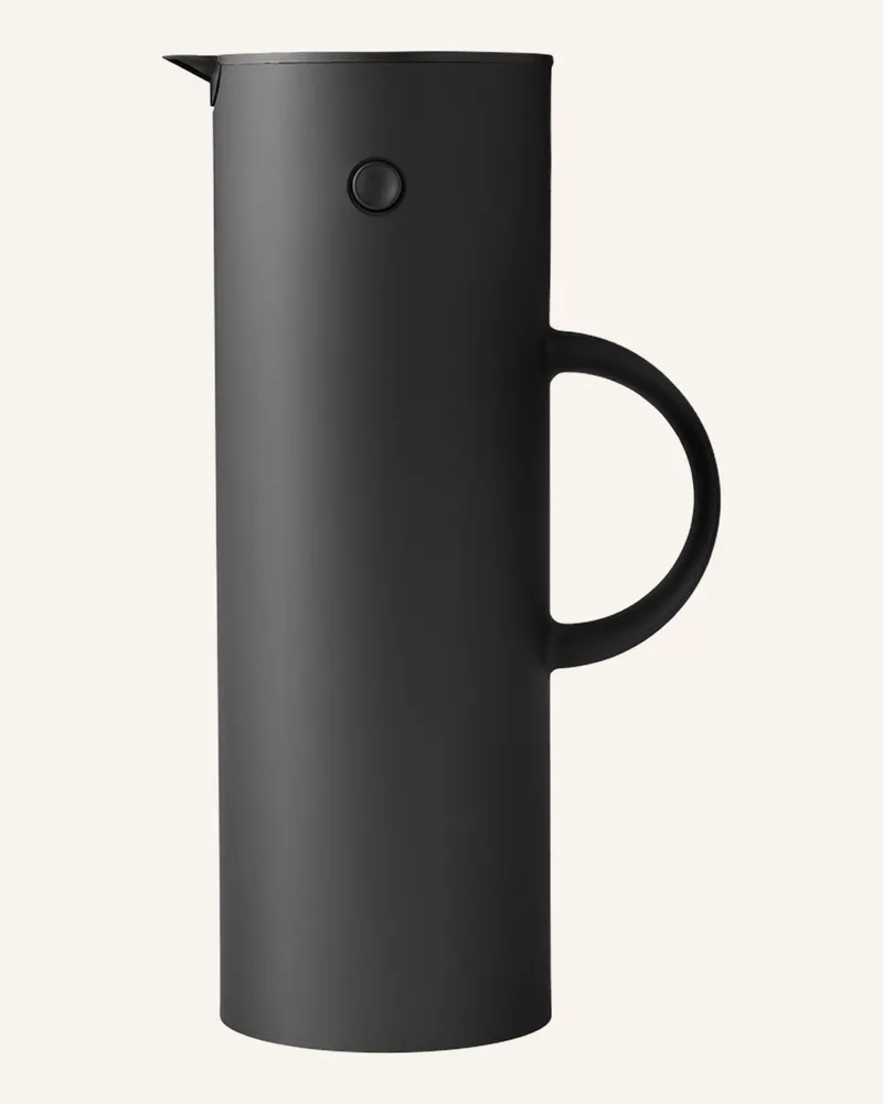 Stelton Isolierkanne em77 schwarz Schwarz