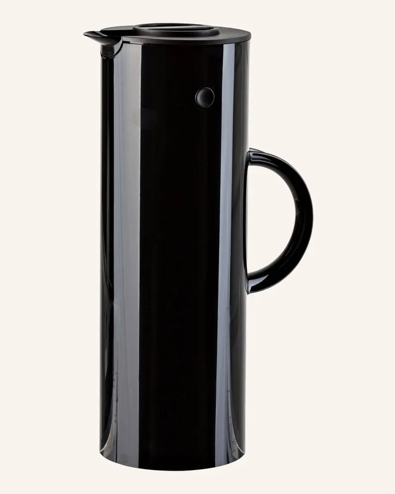 Stelton Isolierkanne em77 schwarz Schwarz