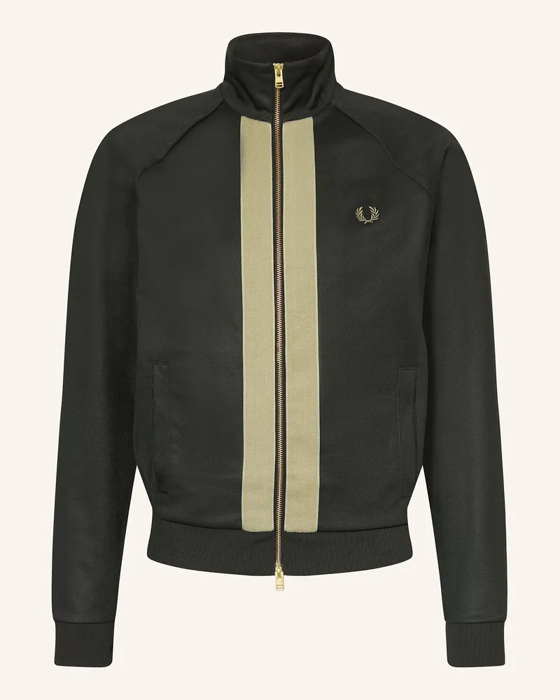 Fred Perry Sweatjacke Dunkelgrün