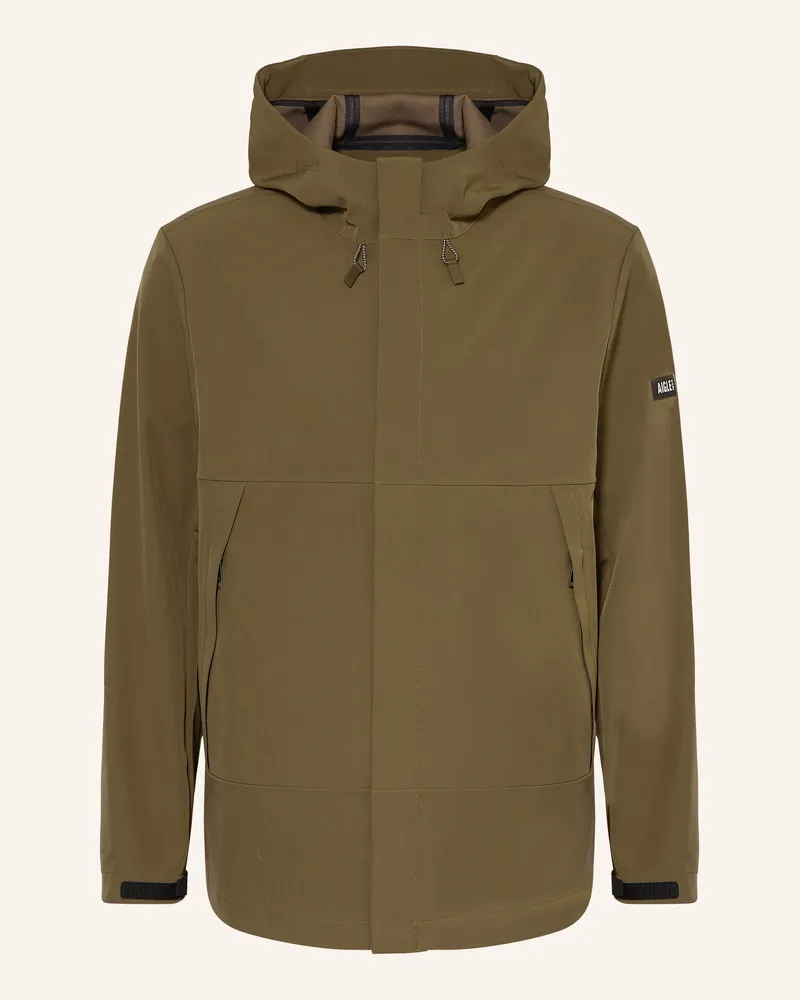 Aigle Softshell-Jacke Biking beige Khaki