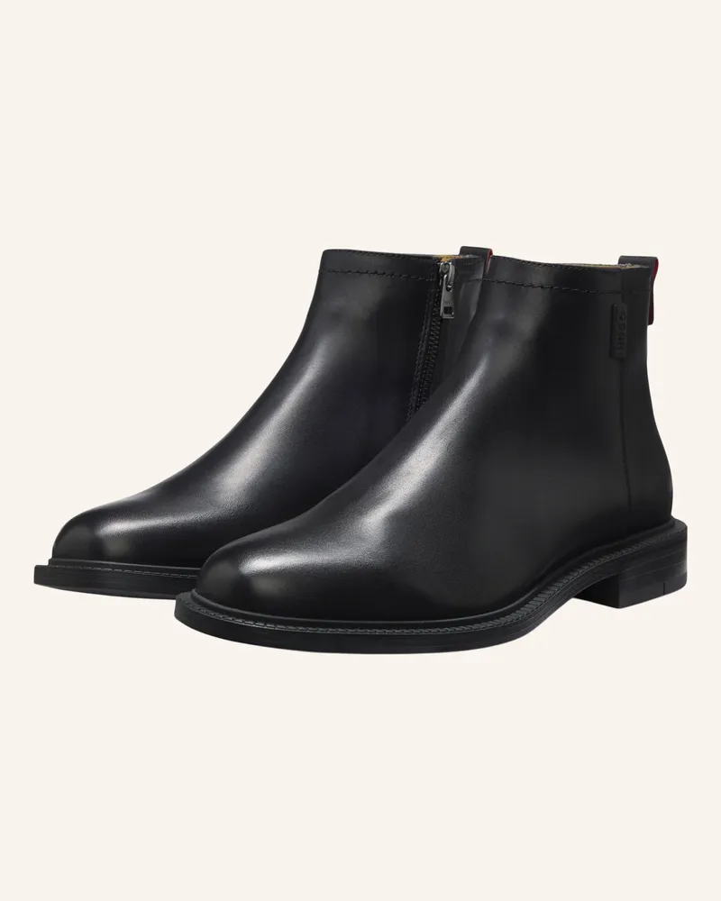 HUGO BOSS Stiefel Lysander_Halb_Lt schwarz Schwarz