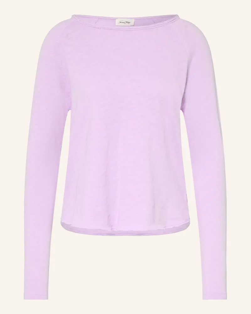American Vintage Longsleeve Sonoma lila Helllila