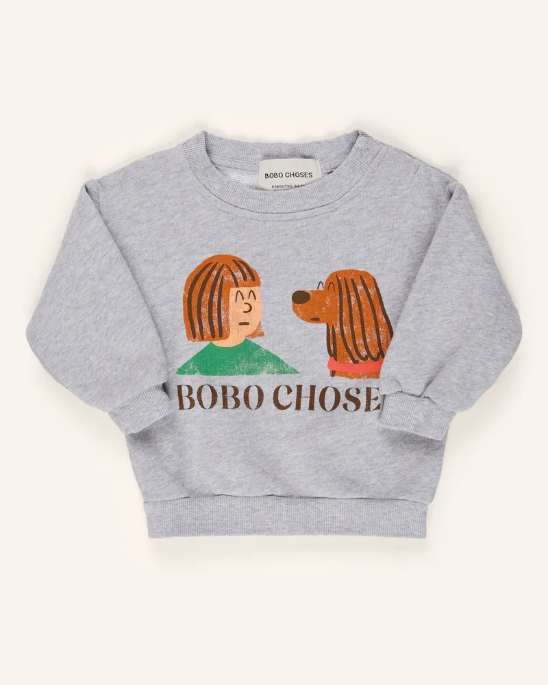 BOBO CHOSES Sweatshirt grau Grau