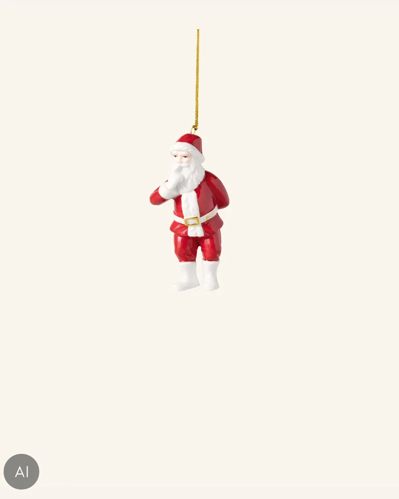 Villeroy & Boch Ornament Santa 2026 Christmas Classics gold Gold