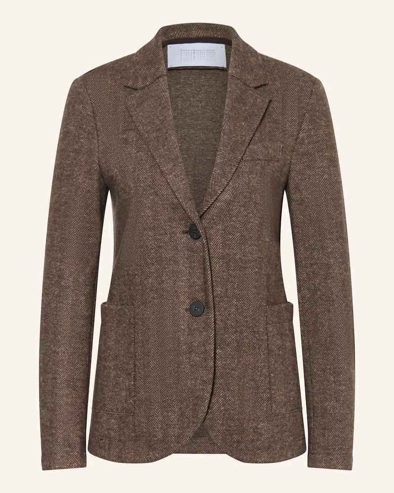 Harris Wharf London Blazer Braun